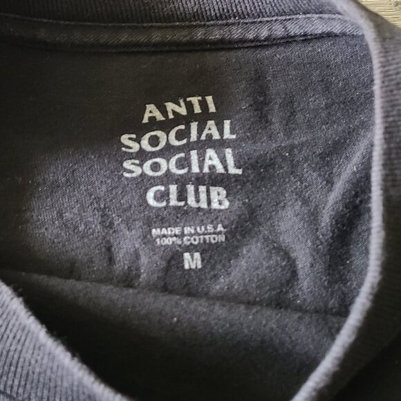 Anti Social Social Club Black Rose t-shirt - Picture 5 of 5